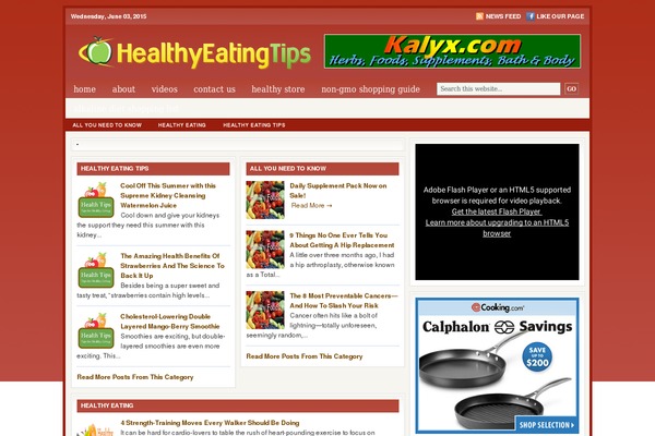 Lifestyle 2.0 theme site design template sample