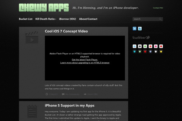 Fast Blog theme site design template sample
