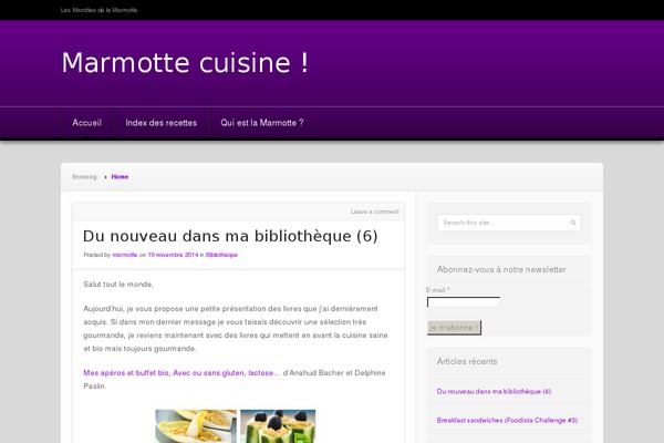 Nuntius theme site design template sample