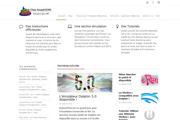 Florida Child theme site design template sample