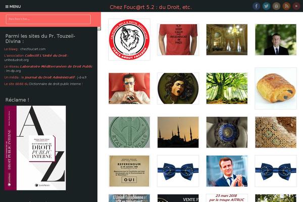Fukasawa theme site design template sample