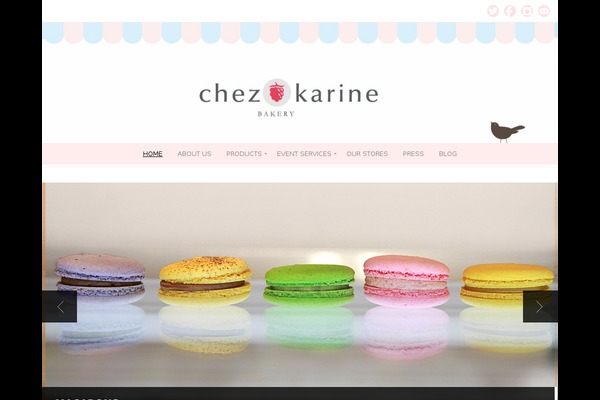 Isabelle theme site design template sample
