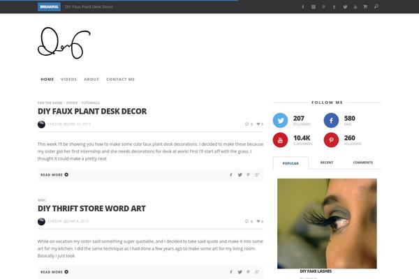 Sprout theme site design template sample