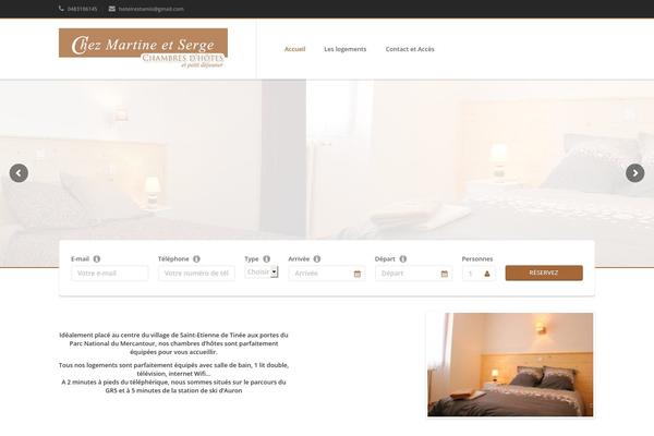 Starhotel theme site design template sample