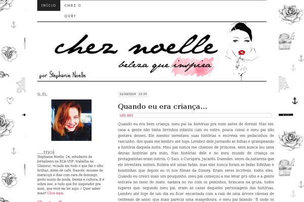 cheznoelle.com site used Wishful Blog
