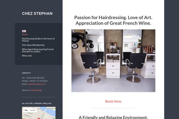 Wilson theme site design template sample