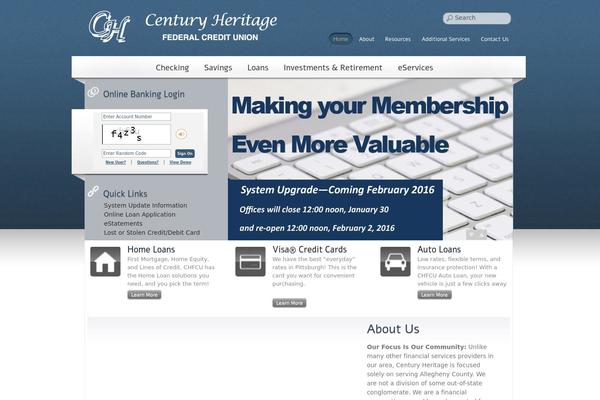 chfcu.org site used Afbframework