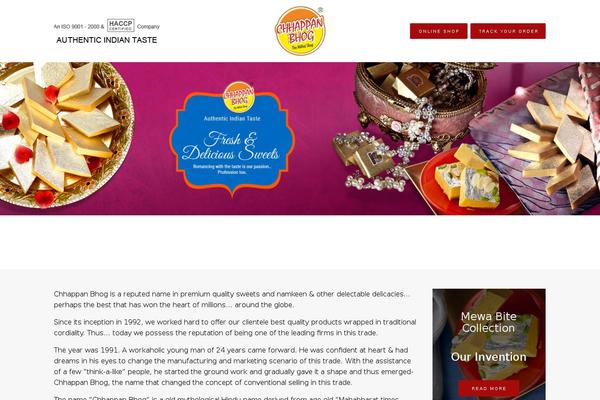 Himmelen theme site design template sample
