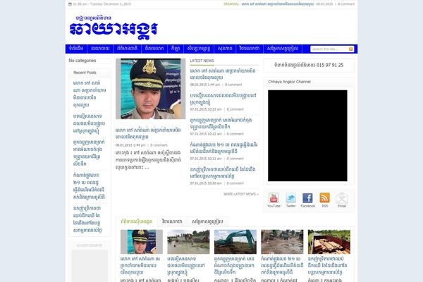 Forester theme site design template sample