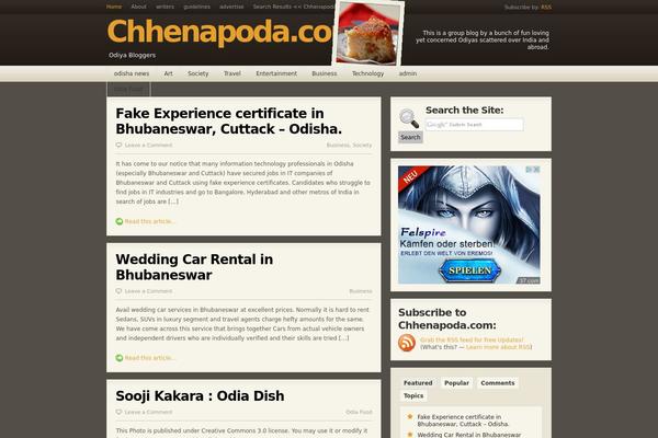 ThrillingTheme theme site design template sample