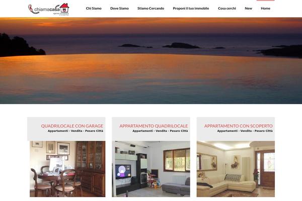 Realty theme site design template sample