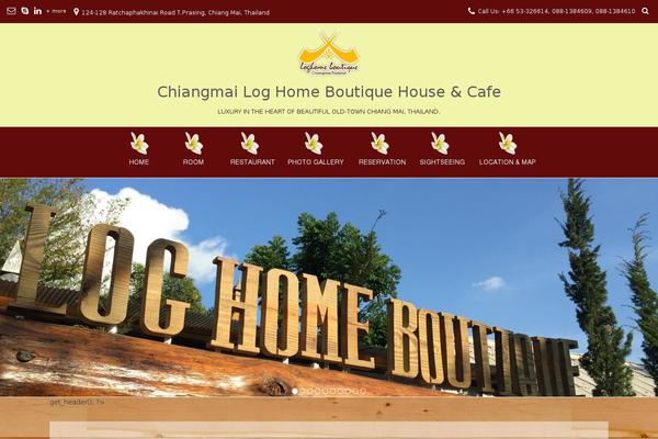 Vogue theme site design template sample