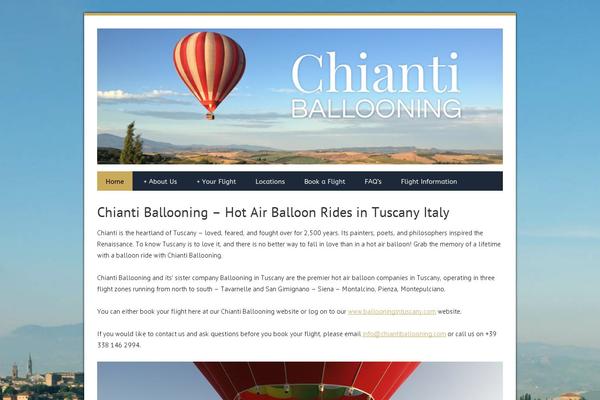 chiantiballooning.com site used Ballooningintuscany