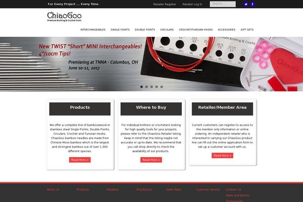 Site using WordPress Store Locator plugin