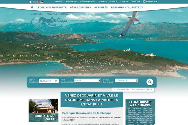 Site using Thelis-resa plugin