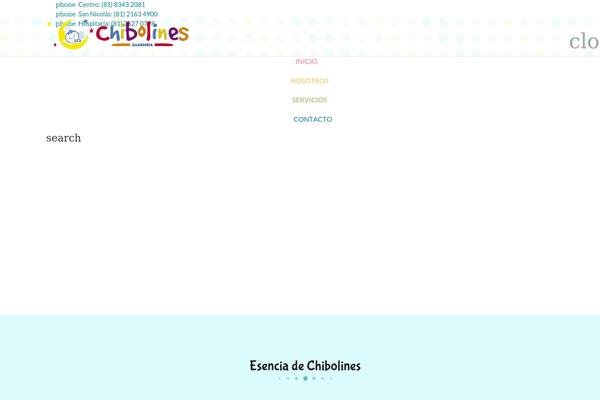chibolines.com site used Zephyr-child