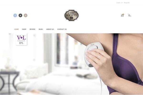 chic-society.com site used Milo-bibo