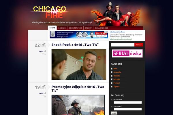 Typebased theme site design template sample