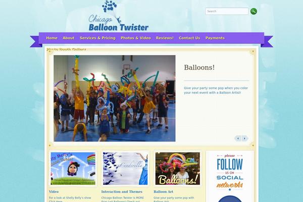 chicagoballoontwister.com site used Kiddo