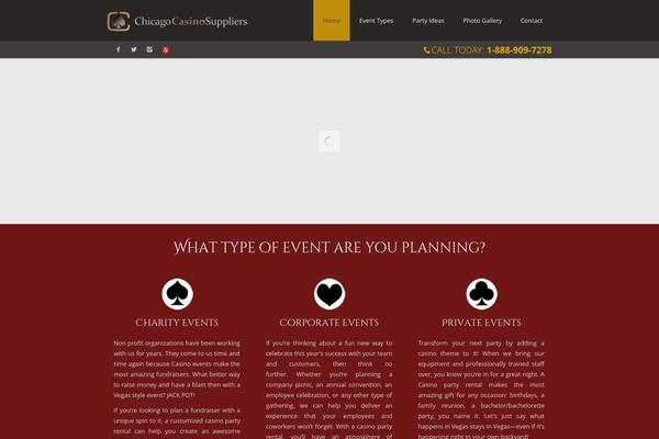 Mint theme site design template sample