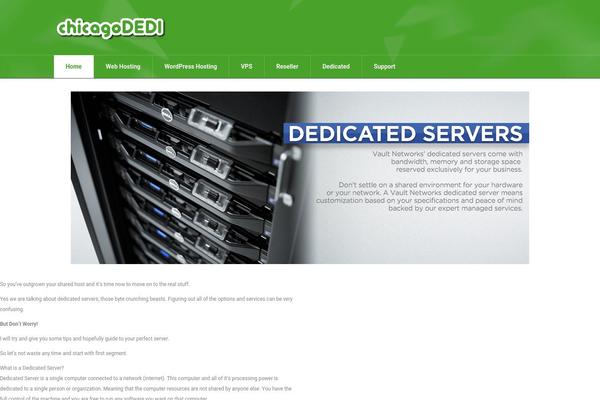 InHost theme site design template sample