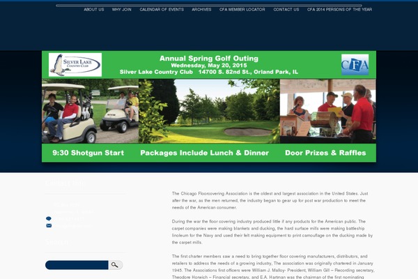 inFocus theme site design template sample