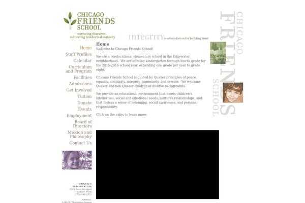 chicagofriendsschool.org site used Cfs