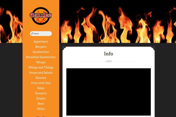 Eatery theme site design template sample