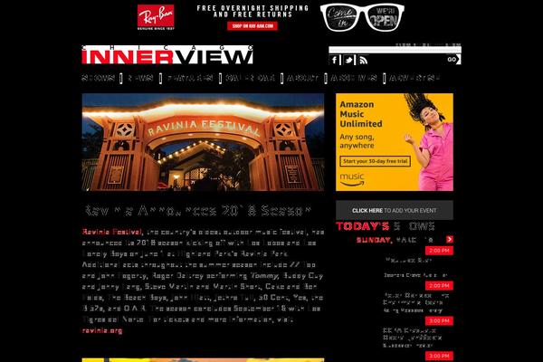 Ci theme site design template sample