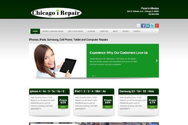 Phenomenon theme site design template sample