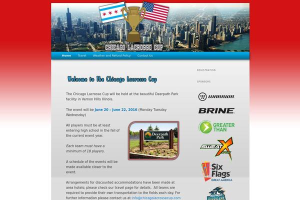 Nouveau theme site design template sample