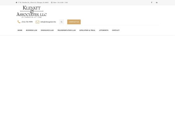 chicagolaw.biz site used Lawyerpress