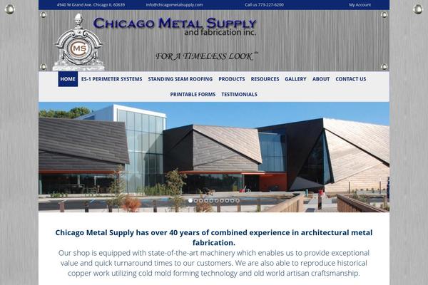 Cms theme site design template sample