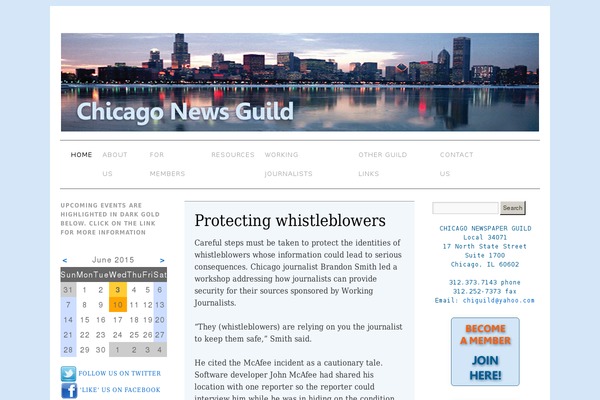 Brunelleschi theme site design template sample