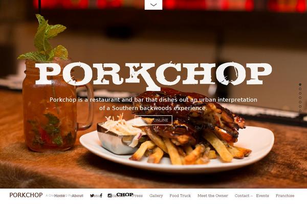 Fullpane theme site design template sample