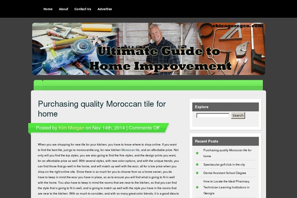 eBusiness theme site design template sample