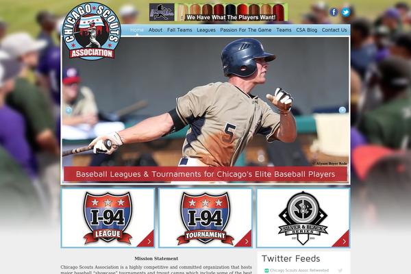 Csa theme site design template sample