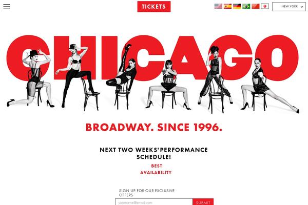 chicagothemusical.com site used Chicago-full