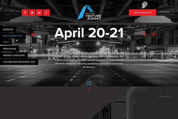 chicagoventuresummit.com site used Chicago-venture-summit-2017