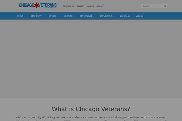 Unity theme site design template sample