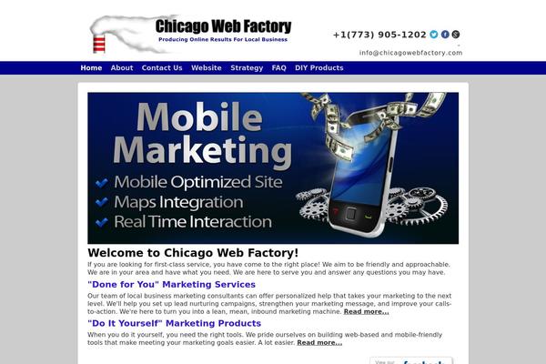 Smallbiz Dynamic theme site design template sample