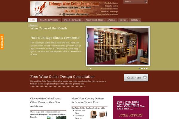 PureVISION theme site design template sample