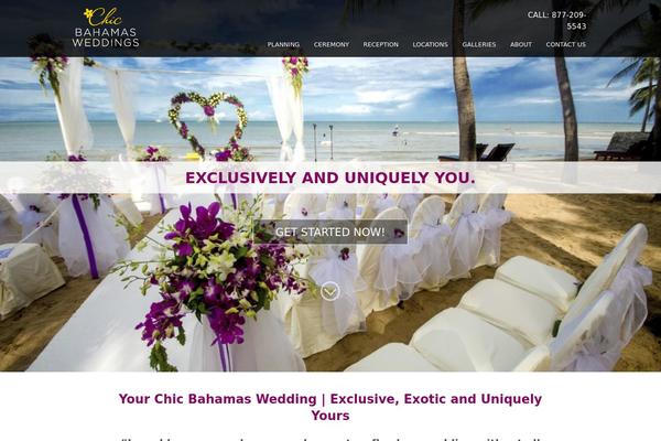 chicbahamasweddings.com site used Cbw