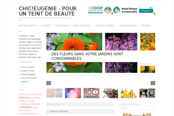 Site using Facebook Like Box plugin