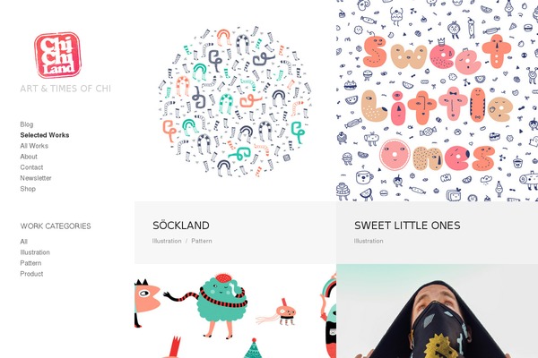 Crush theme site design template sample