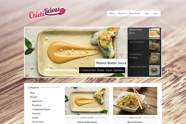 chichilicious.com site used CookingPress