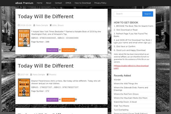 Simple Bootstrap theme site design template sample