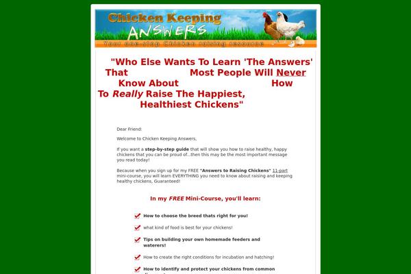 chickenkeepinganswers.com site used Nicheprofitpressv2