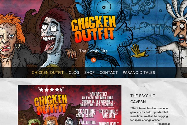 Parallax theme site design template sample