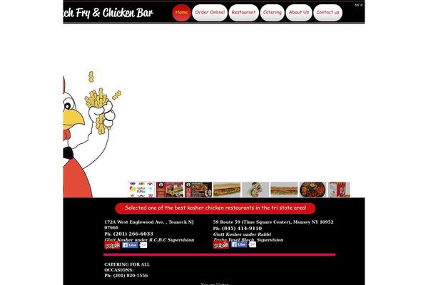 chickiesonline.com site used Webdiner